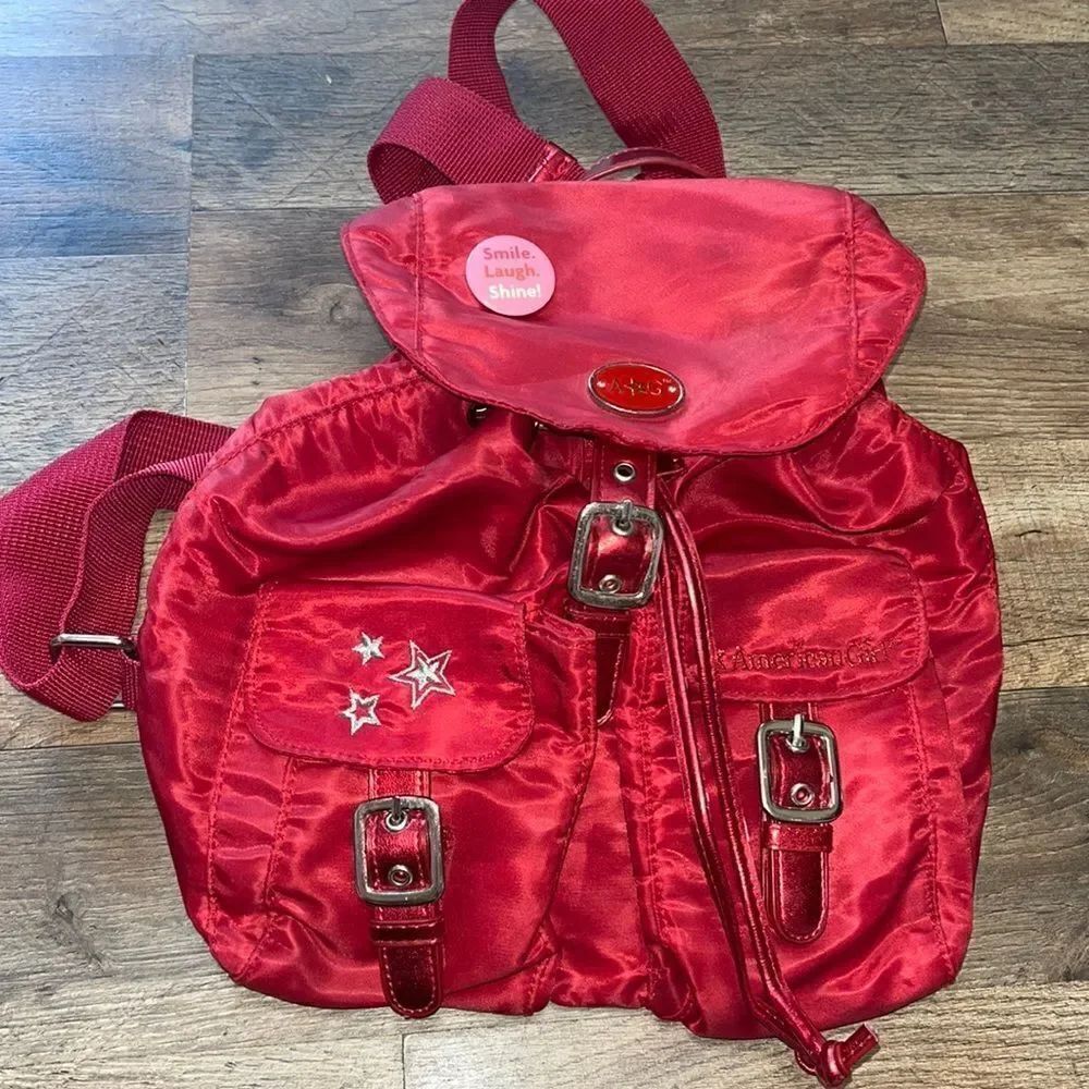 AMERICAN GIRL DOLL Red Backpack